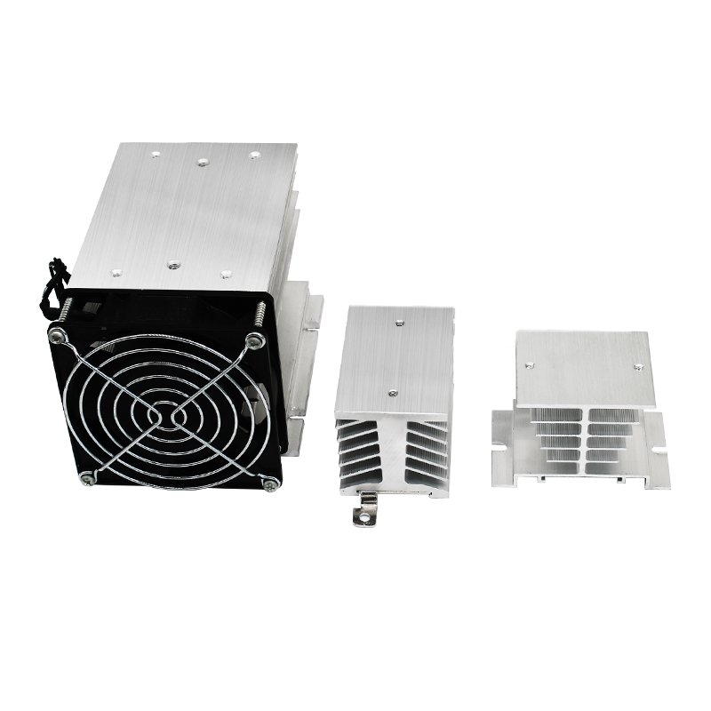 Aluminum Heat Sink DIN Rail installation