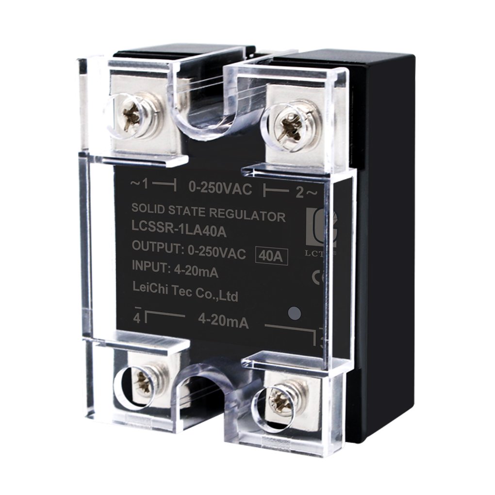 Solid State Voltage Regulator Black