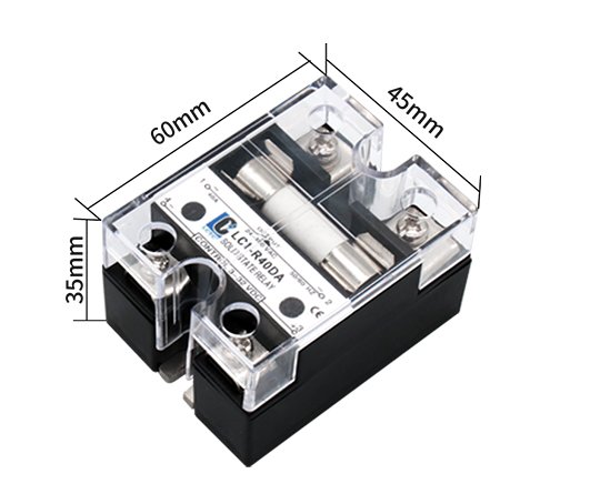 Solid State Relay with Fuse
