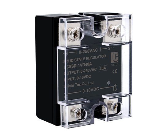 Solid State Voltage Regulator Black