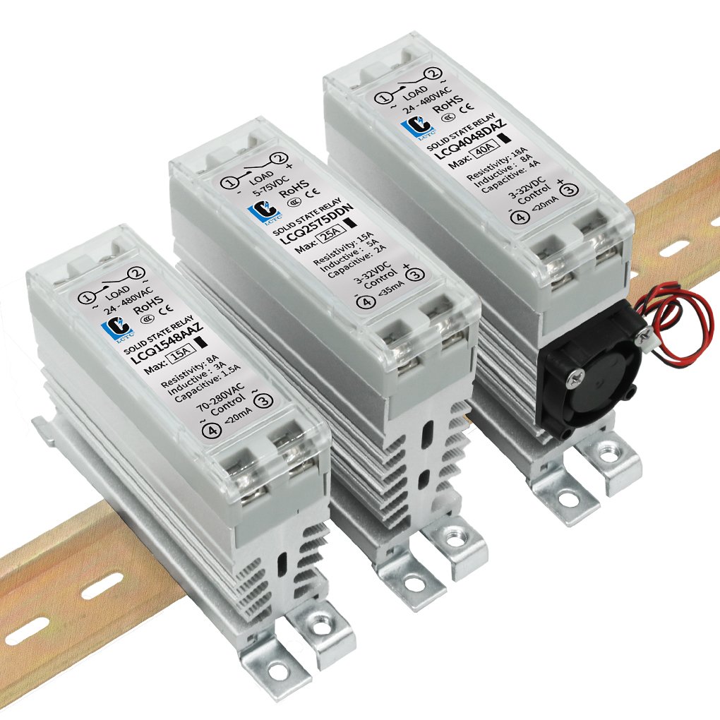 Solid-State Relay with Heat Sink