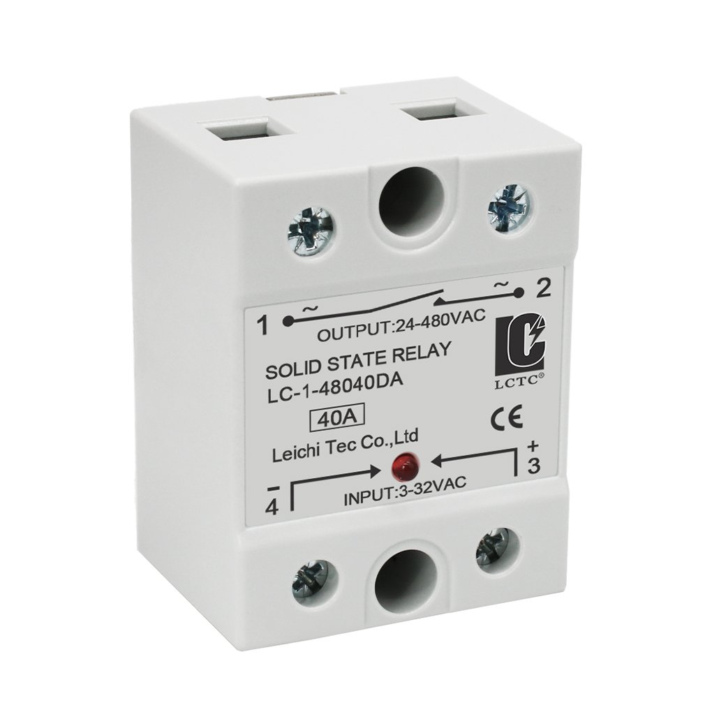 DIN Rail Solid State Relay AC DC