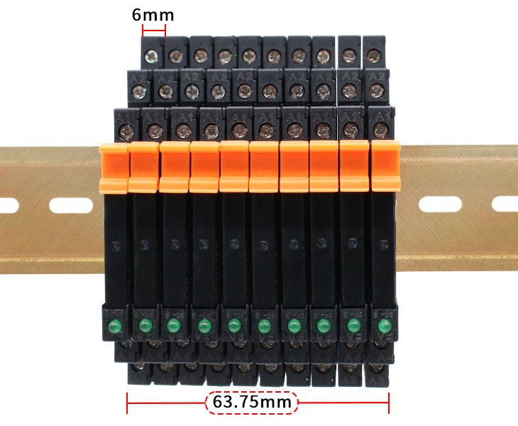 Solid State Relay Module The Ultra-Thin Design Saves Even More Space