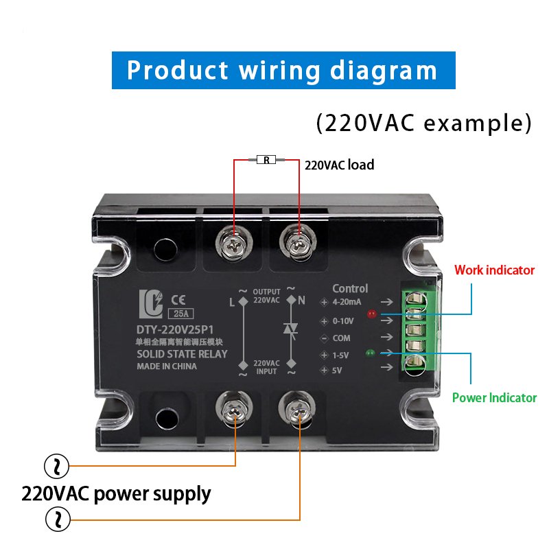 1-phase AC Voltage Regulator DTY