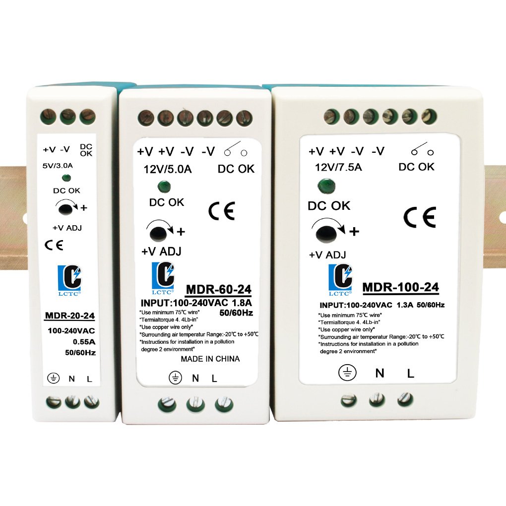 24V DIN Rail Power Supply MDR Series
