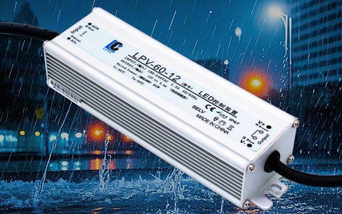 Waterproof LED Power Supply for Outdoor LED Lighting Projects