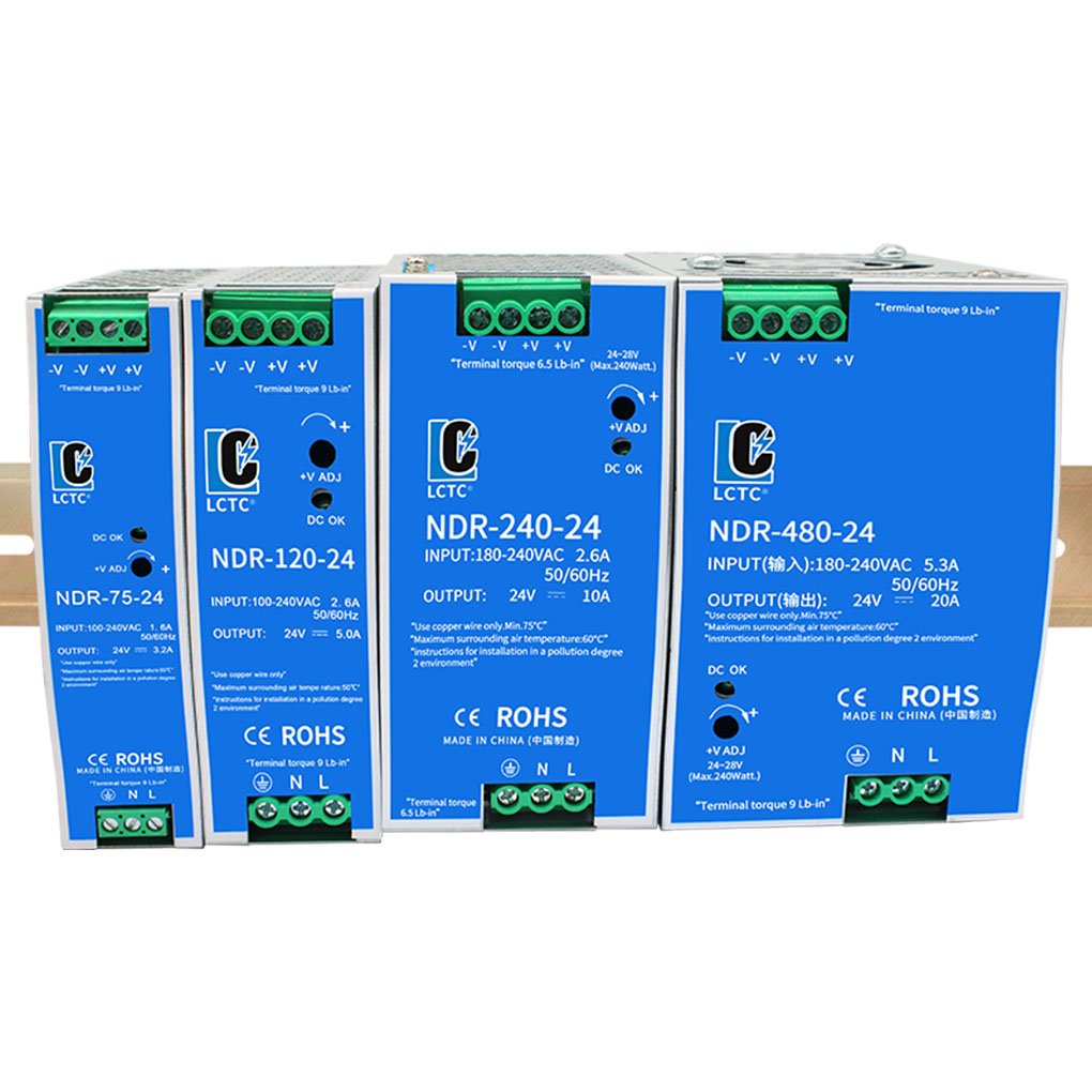 24V DIN Rail Power Supply NDR Series