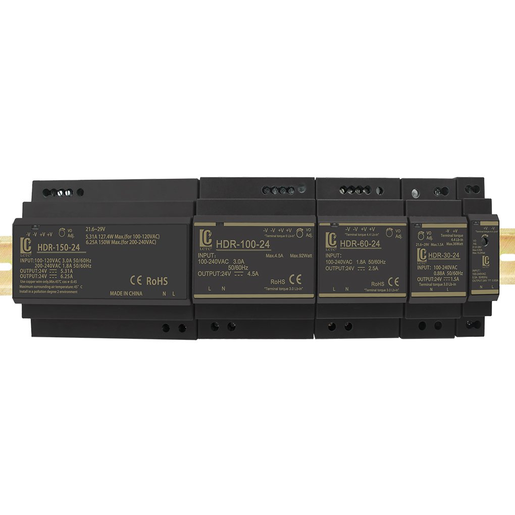 24V DIN Rail Power Supply HDR Series