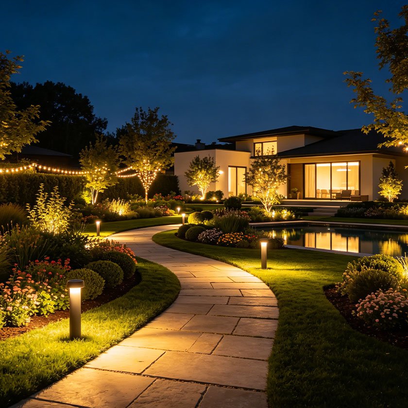 Waterproof LED Power Supply Residential & Smart Outdoor Lighting