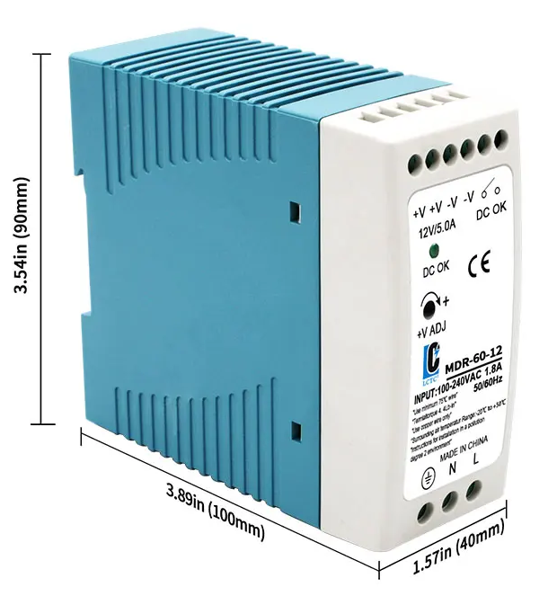 MDR-60 DIN Rail Power Supply