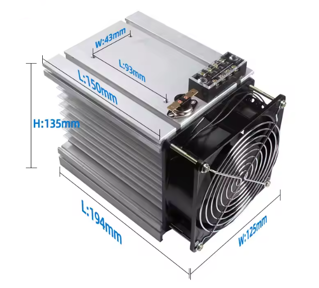Y-150 Three-phase Heat Sink.