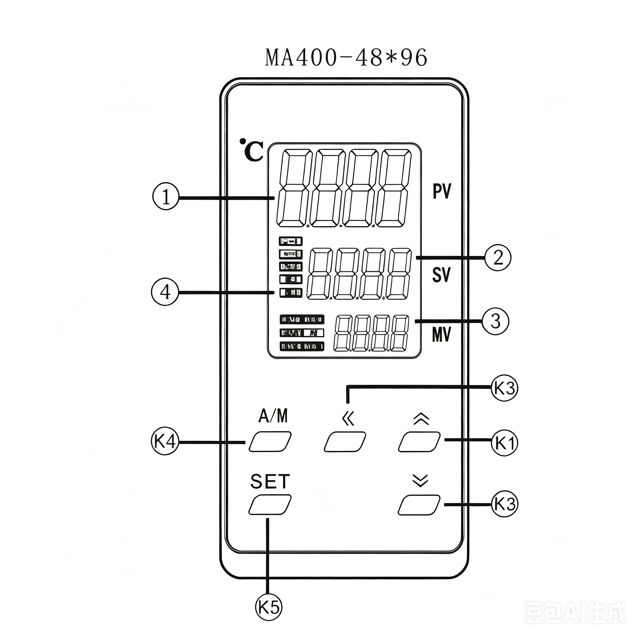 PMA 400 Temperature Controller