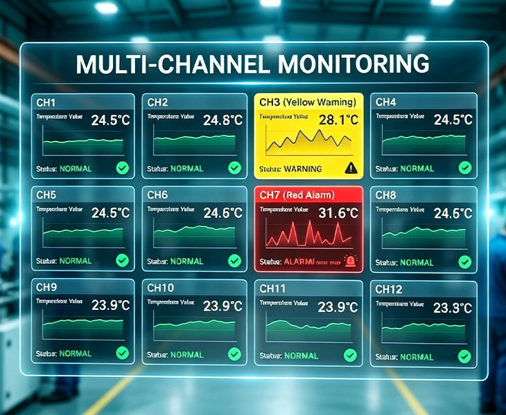 Multi-Channel Synchronous Monitoring to Enhance Production Visualization