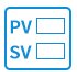 Panel Mount Temperature Controller Dual PV & SV Display