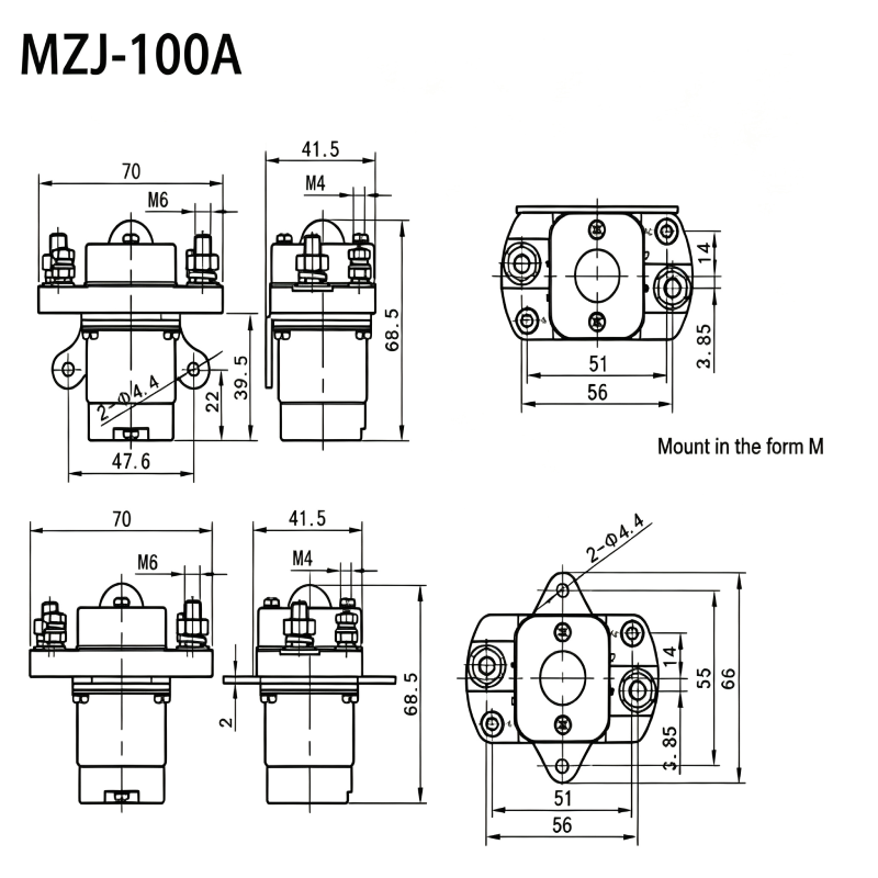 MZJ-100A DC Contactor