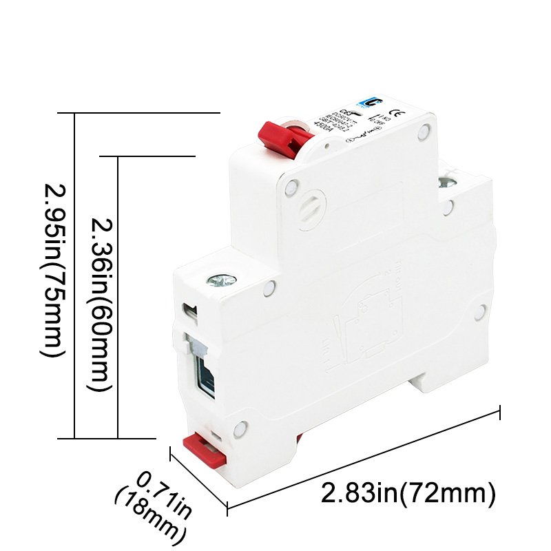 DC Circuit Breaker 500V 1P