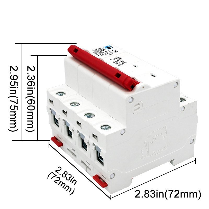 DC Circuit Breaker 500V 4P