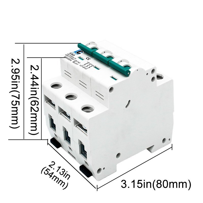 DC Circuit Breaker 1000V 3P