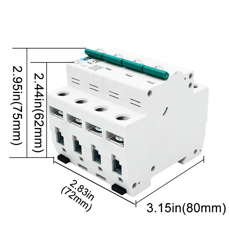 DC Circuit Breaker 1000V 4P
