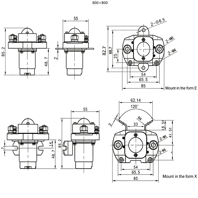 MZJ-200A DC Contactor