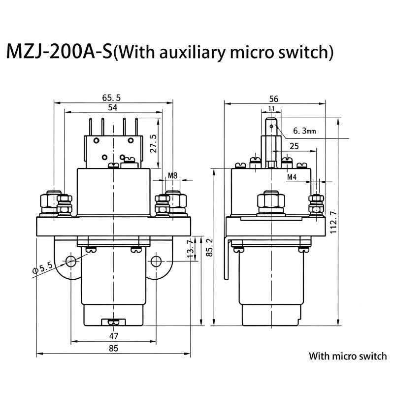 MZJ-200S DC Contactor