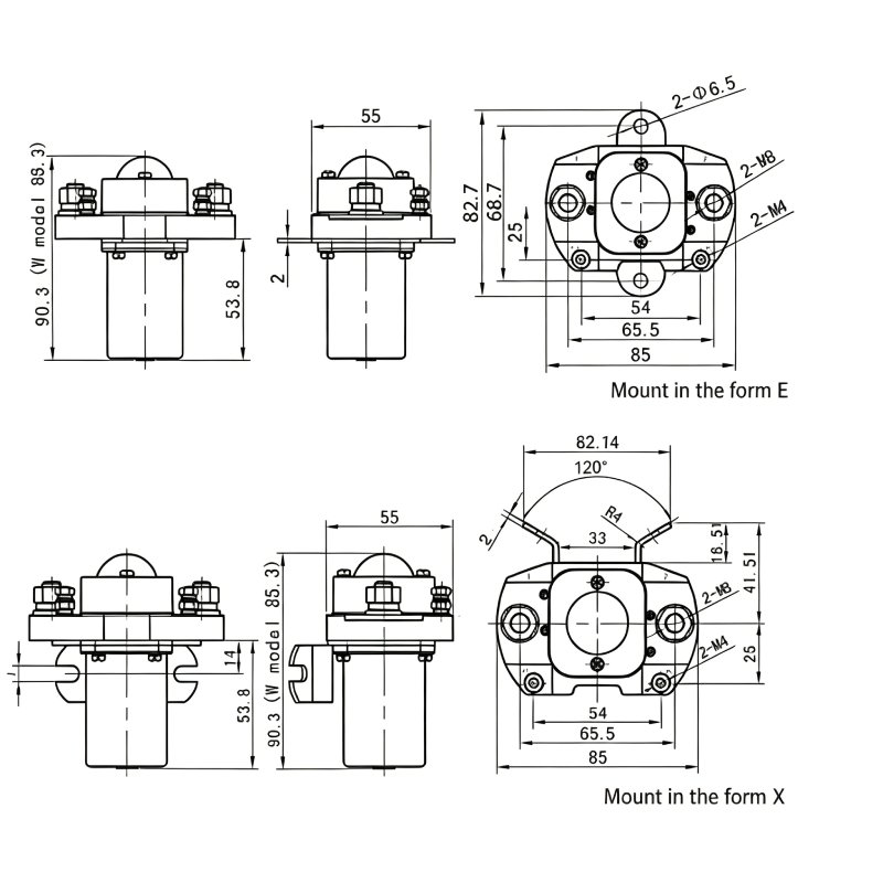 MZJ-200D DC Contactor