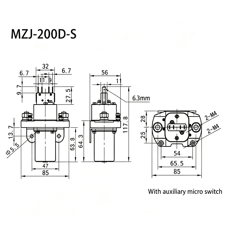MZJ-200D DC Contactor