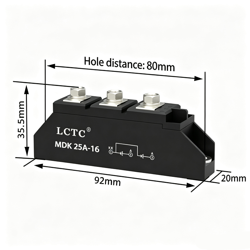 MDK 25A-75A Single-phase Rectifier Module