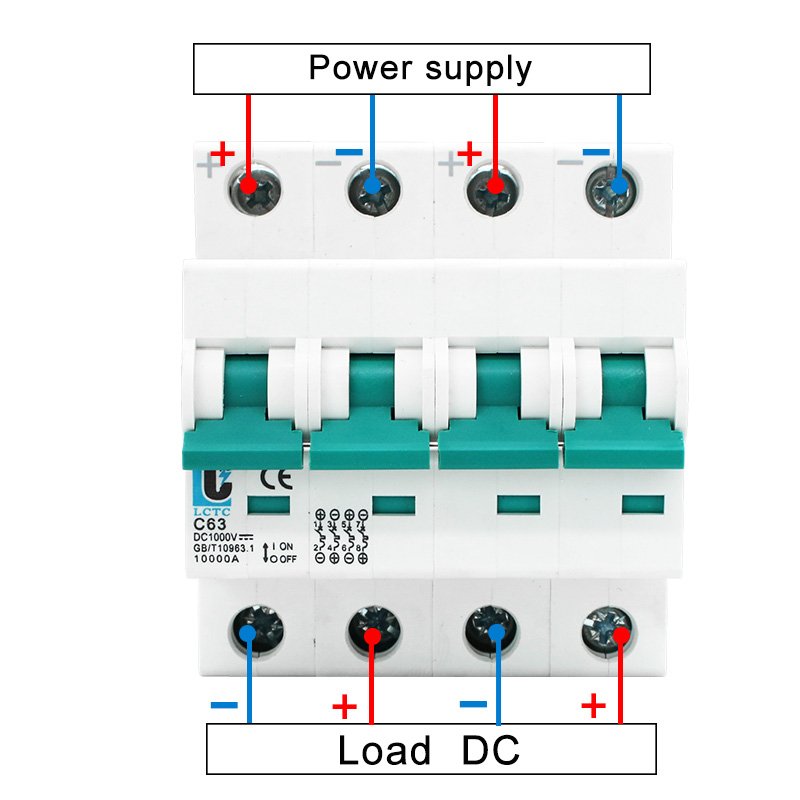 DC Circuit Breaker 1000V 4P