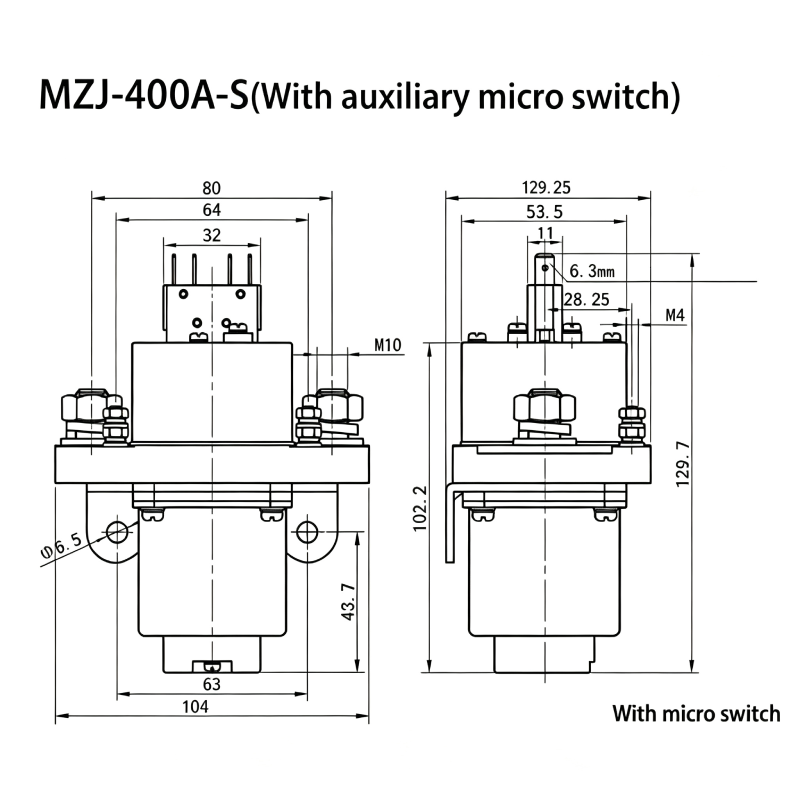 MZJ-400A DC Contactor