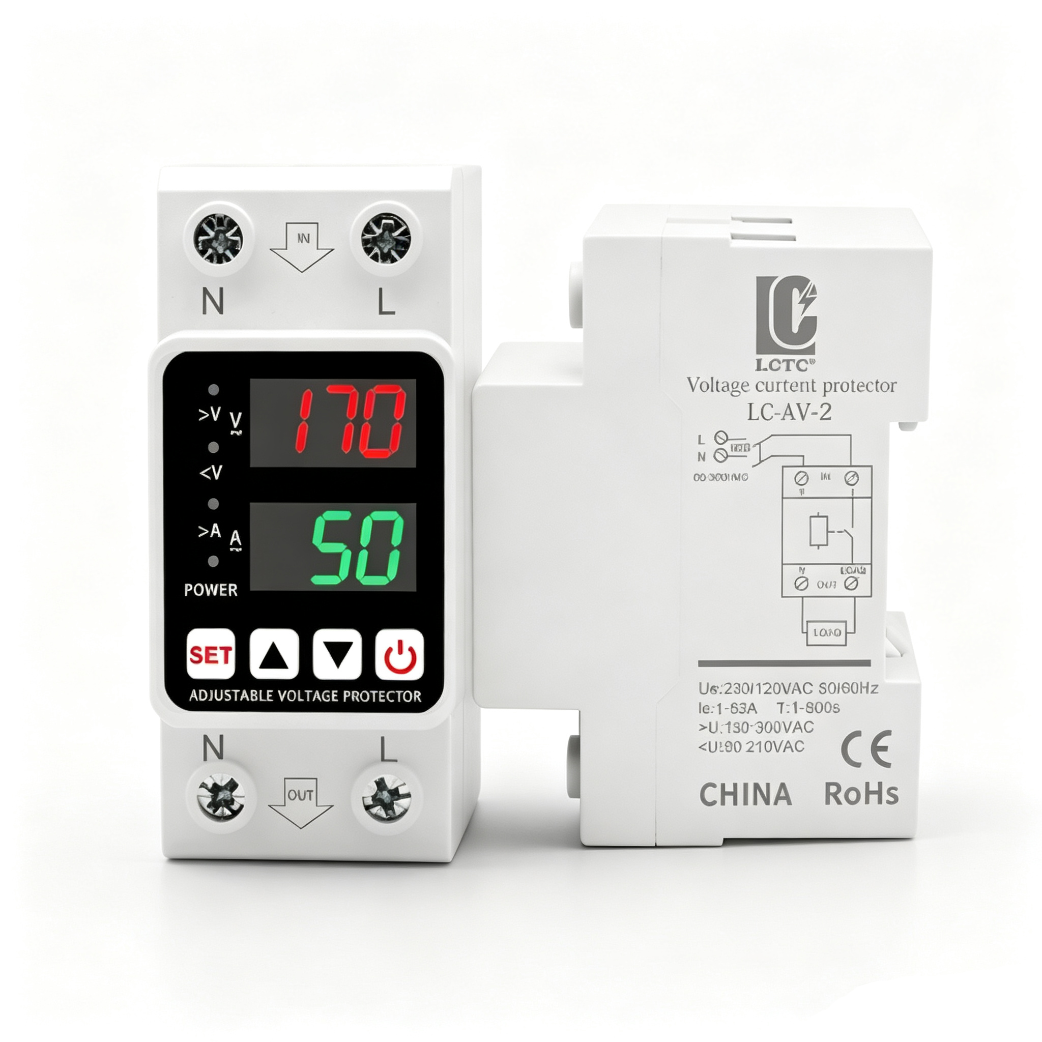 LC-AVP-2-63A Smart Circuit Breaker