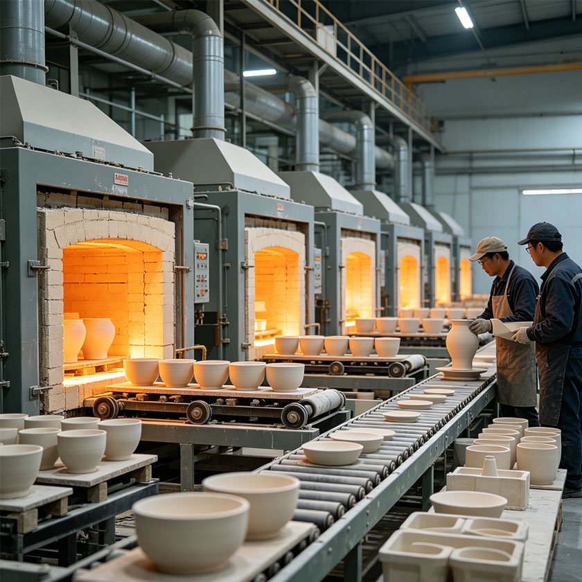 Programmable Temperature Controller Ceramic & Glass Manufacturing