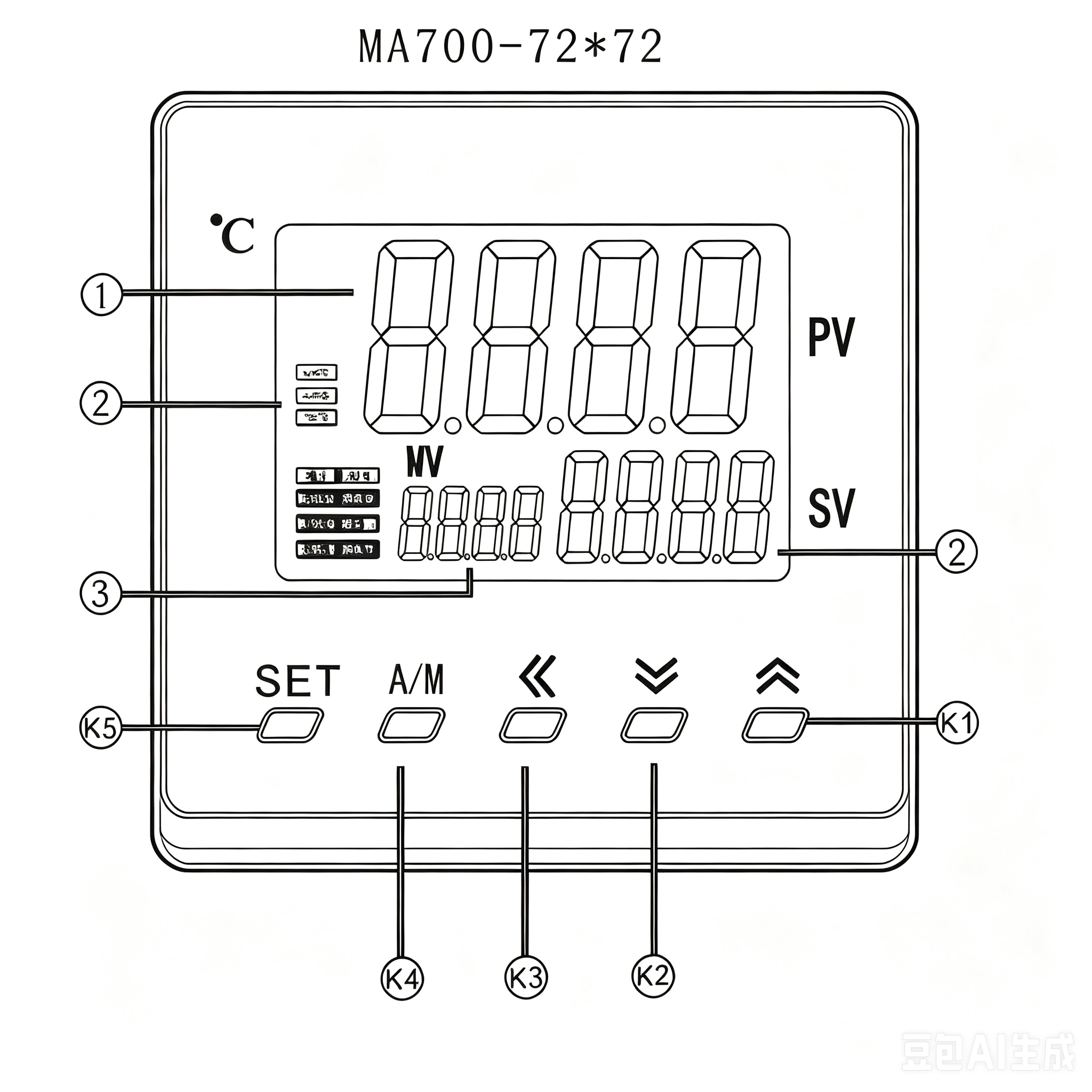 PMA 700 Temperature Controller