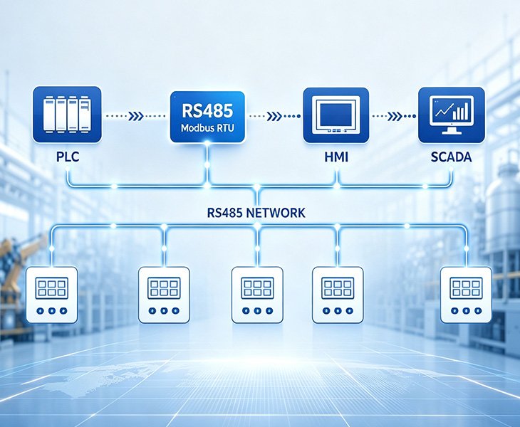 RS485 Temperature Controller Modbus RTU Compatibility
