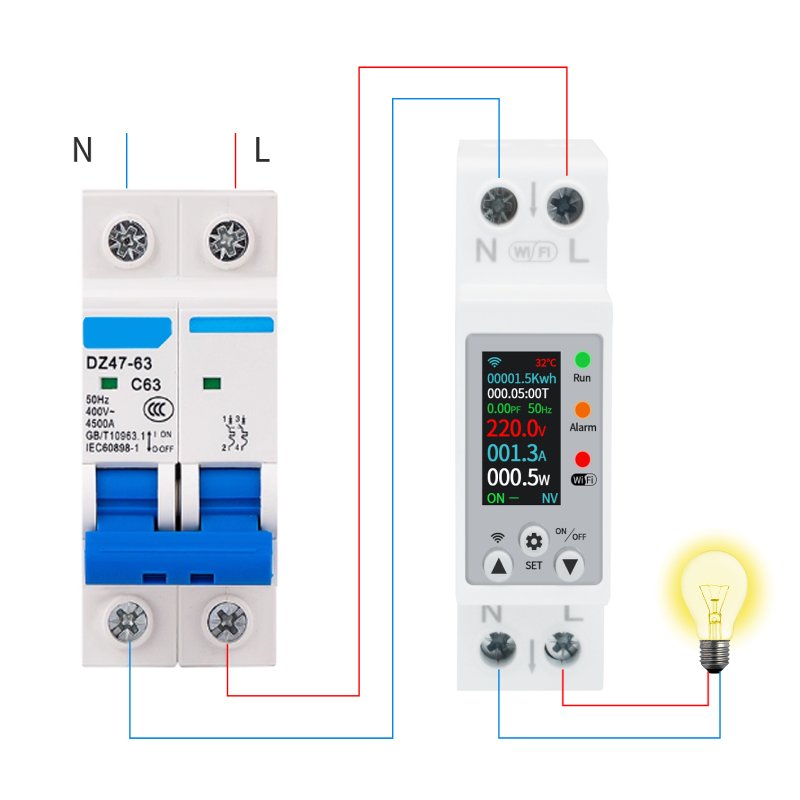 Smart Circuit Breaker LWS-303WF