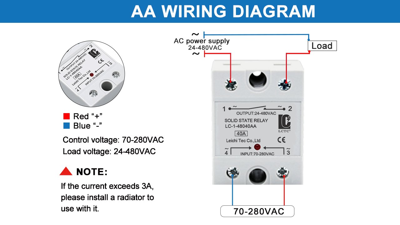 Basic Solid State Relay Wiring Diagram