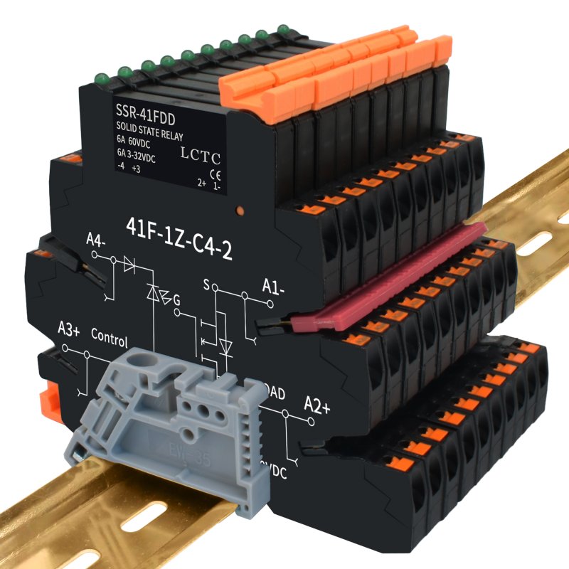 New Model 41F Slim Relay Socket DD 10pcs