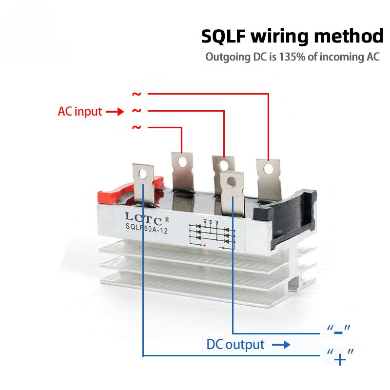 SQLF Single Phase Bridge Rectifier
