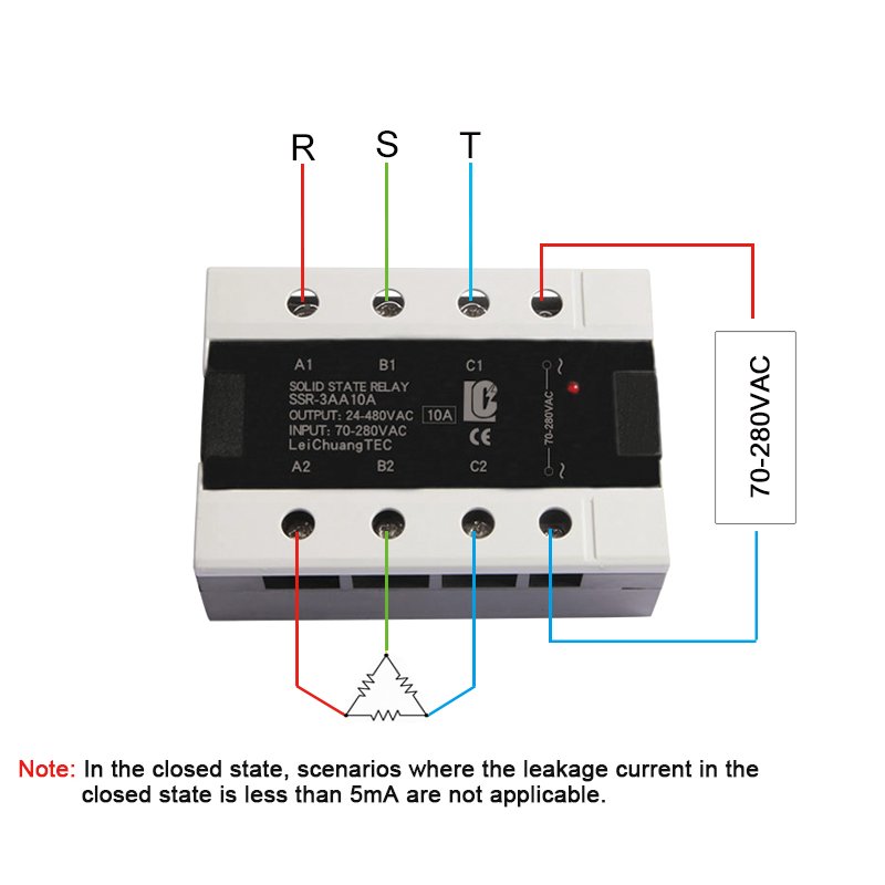 SSR-3 Three Phase Solid State Relay