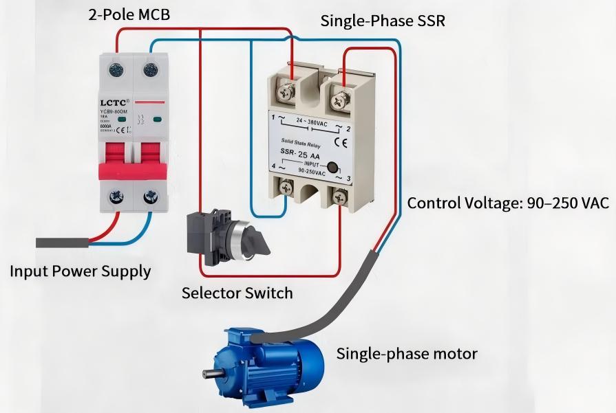 How to Wire Motor Control with SSR