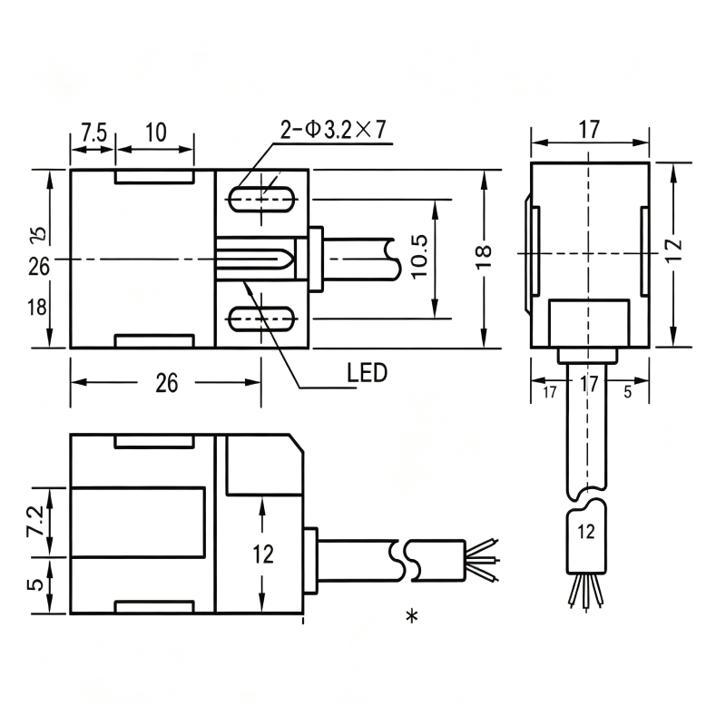 PL-05 Capacitive Proximity Switch