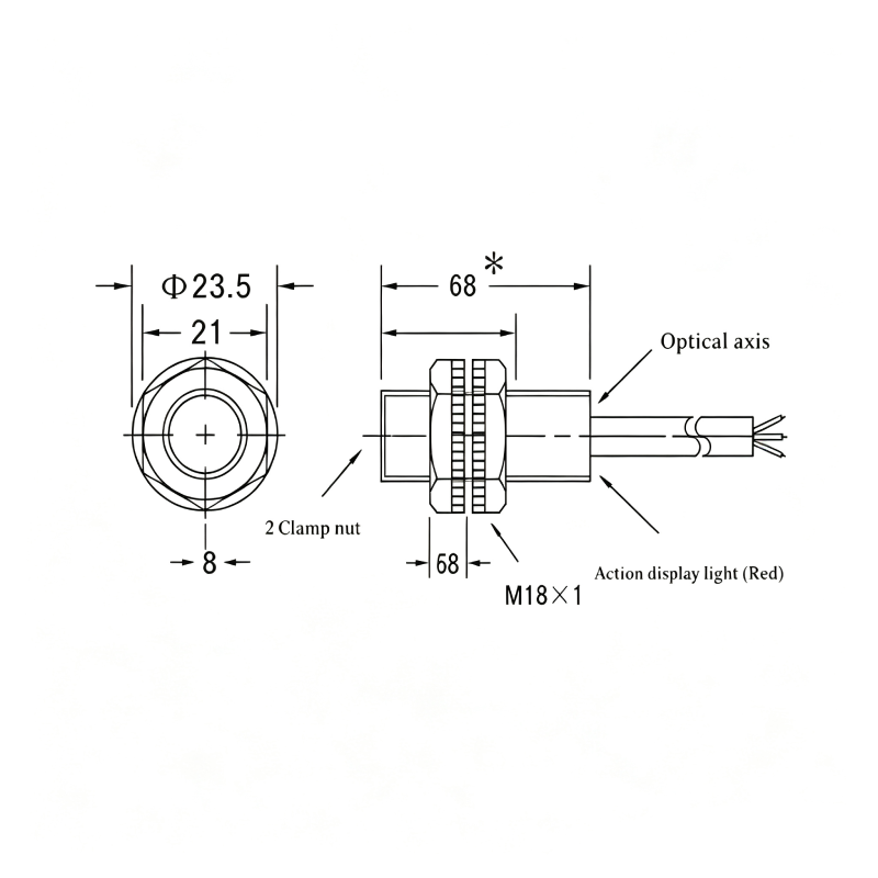 E3F-30D Photoelectric Switch