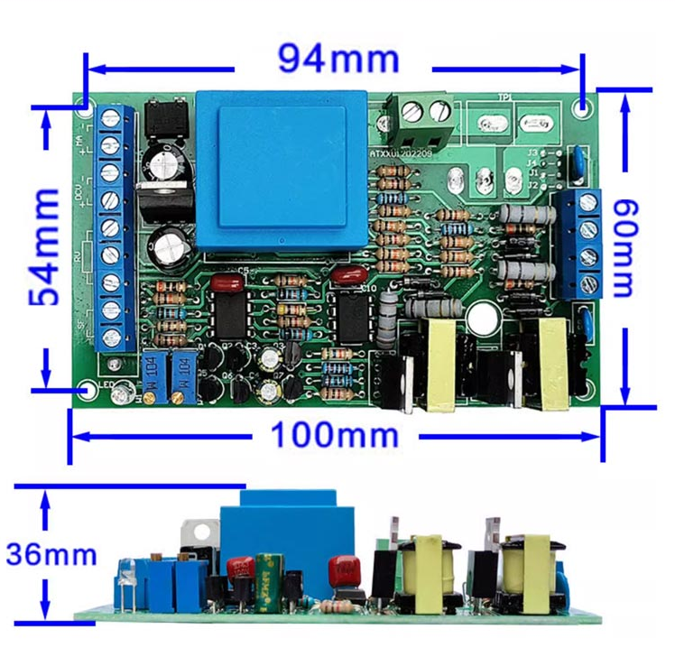 Single-Phase SCR Phase Shifter