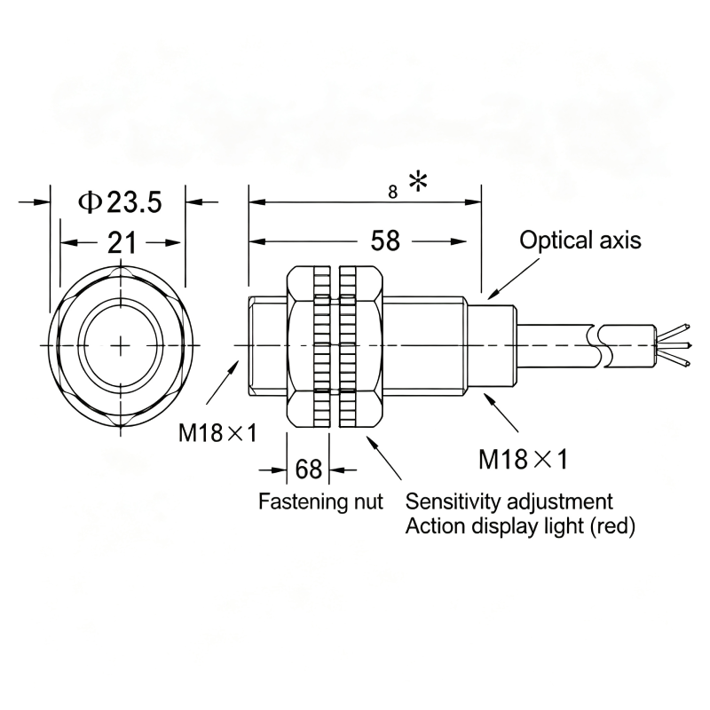 E3F-5D Photoelectric Switch