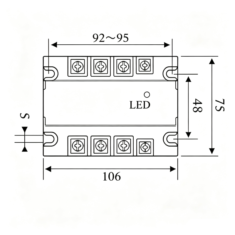 SSR-3 Three Phase Solid State Relay