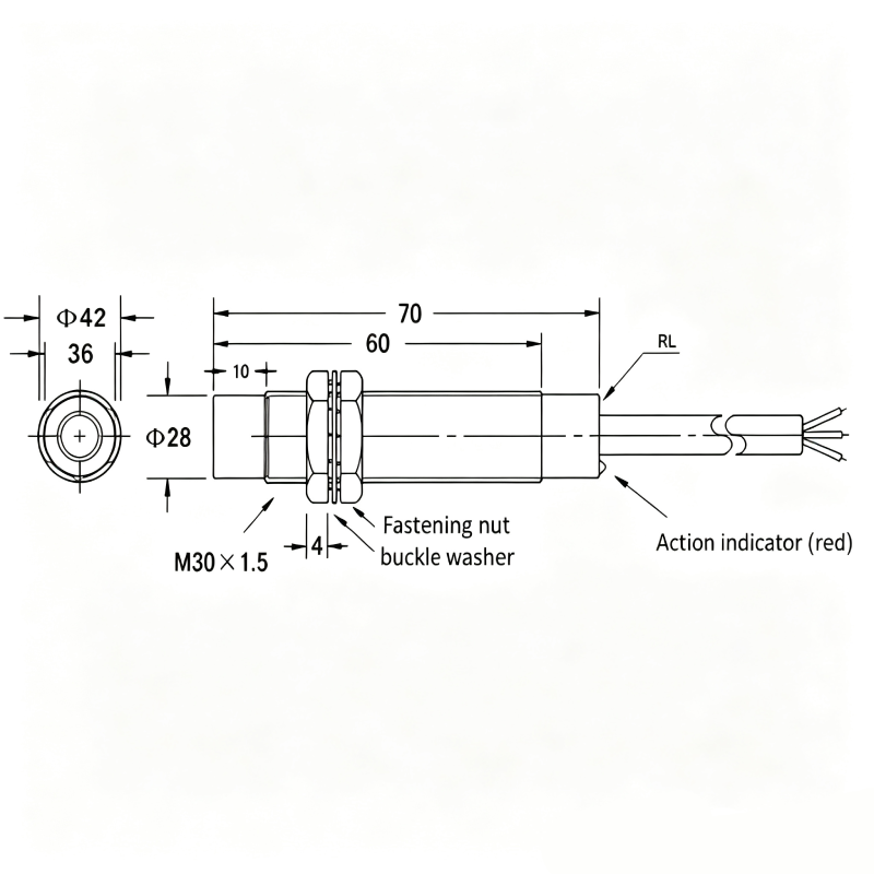 LJC30A3 Capacitive Proximity Switch